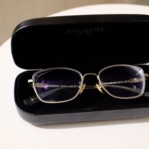 Coach Gold Frames - Eyeglasses
